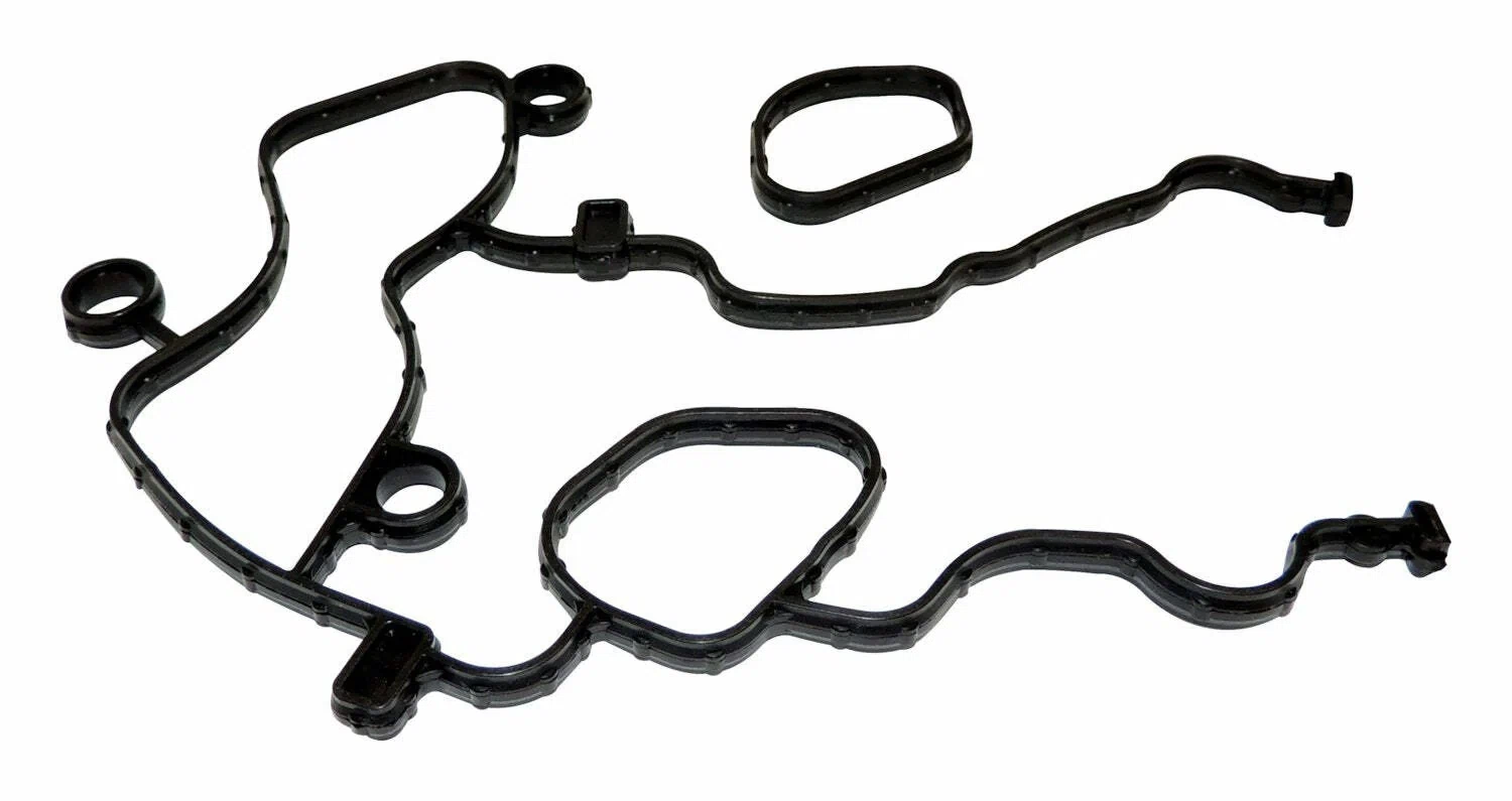Crown Automotive - Silicone Black Timing Cover Gasket Set - 68078604AA